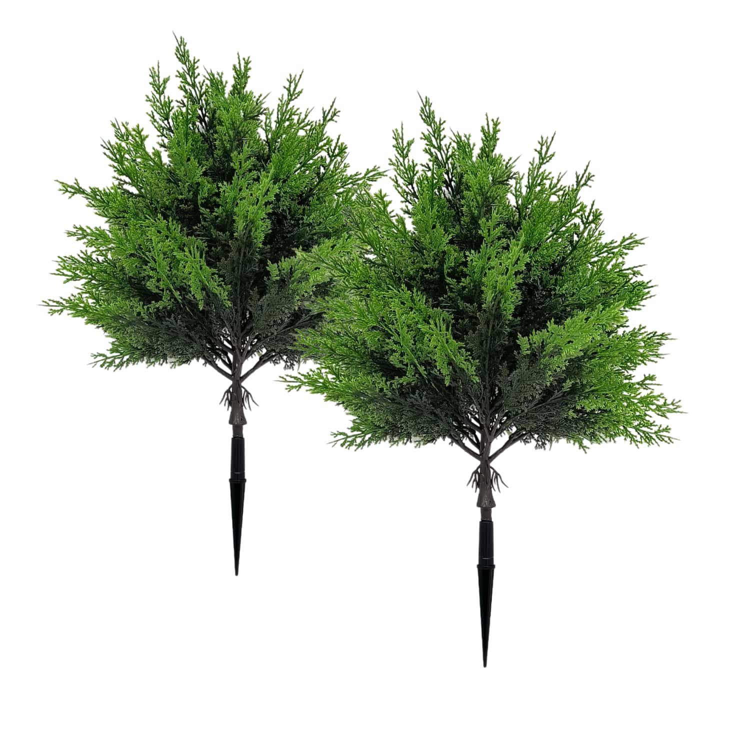 Christmas Tree Artificial - 2 шт. искусственная зелень на открытом