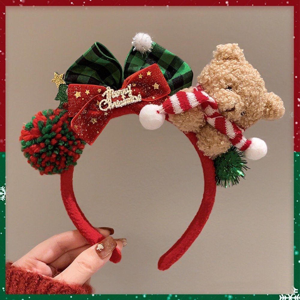 Reindeer Antlers Headband - Рождественское украшение, Рождественская повязка на голову,