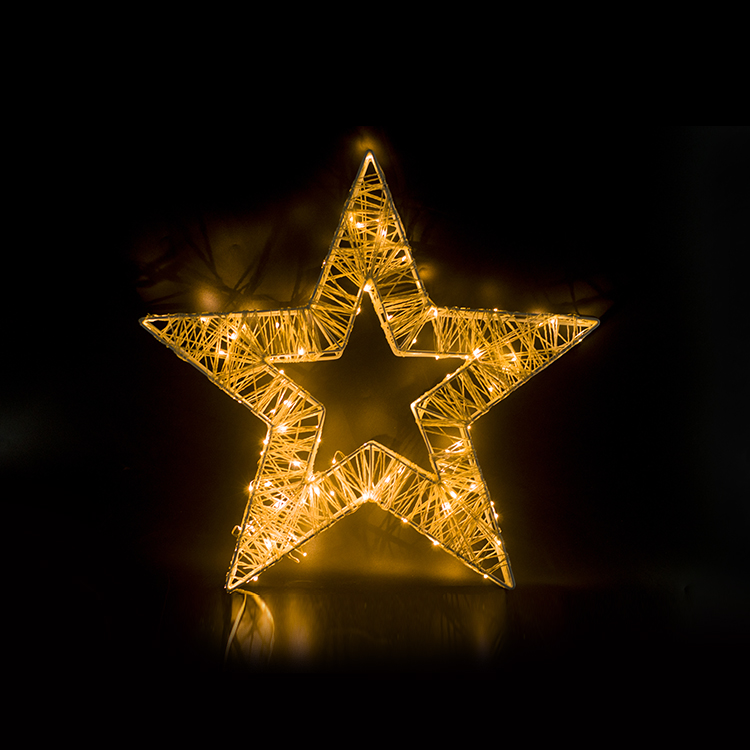 Christmas Lights Outdoor - Светодиодный уличный светильник-звезда (пятиконечная звезда) IP65,