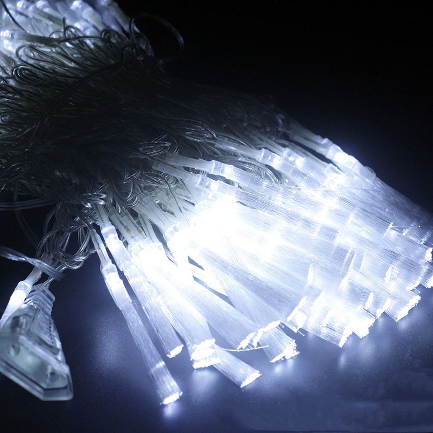 Led Fairy String Lights - Оптоволоконная светодиодная гирлянда, 33 фута, 10