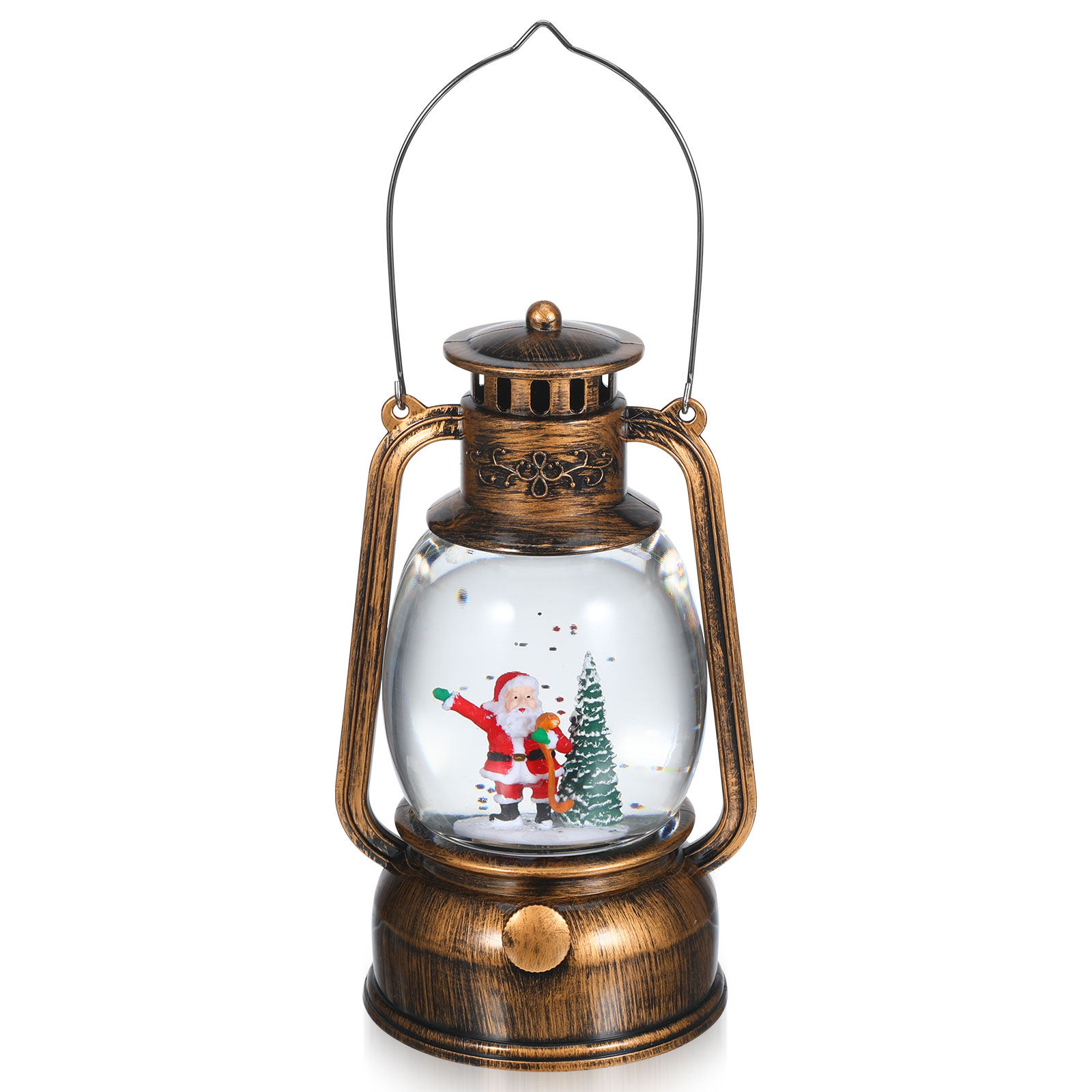 Snow Globe Musical - Светящийся музыкальный снежный шар-фонарь с вращающимся