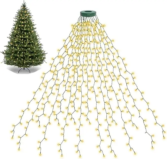 Led Fairy String Lights - Светодиодные елочные огни, новогодняя гирлянда для