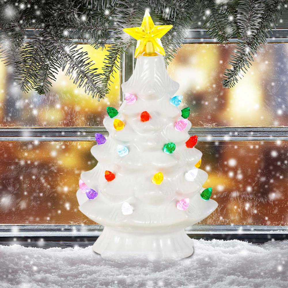 Star Tree Topper - 7-дюймовый керамический декор в виде рождественской
