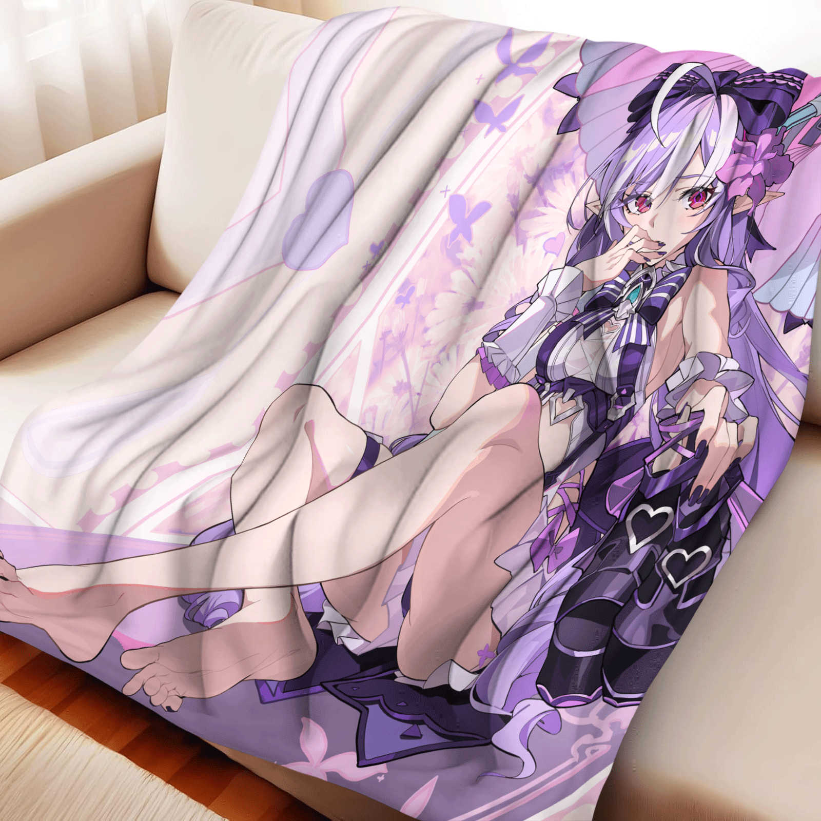 Christmas Throw Blanket - Фланелевое одеяло с рисунком Zenless Zone
