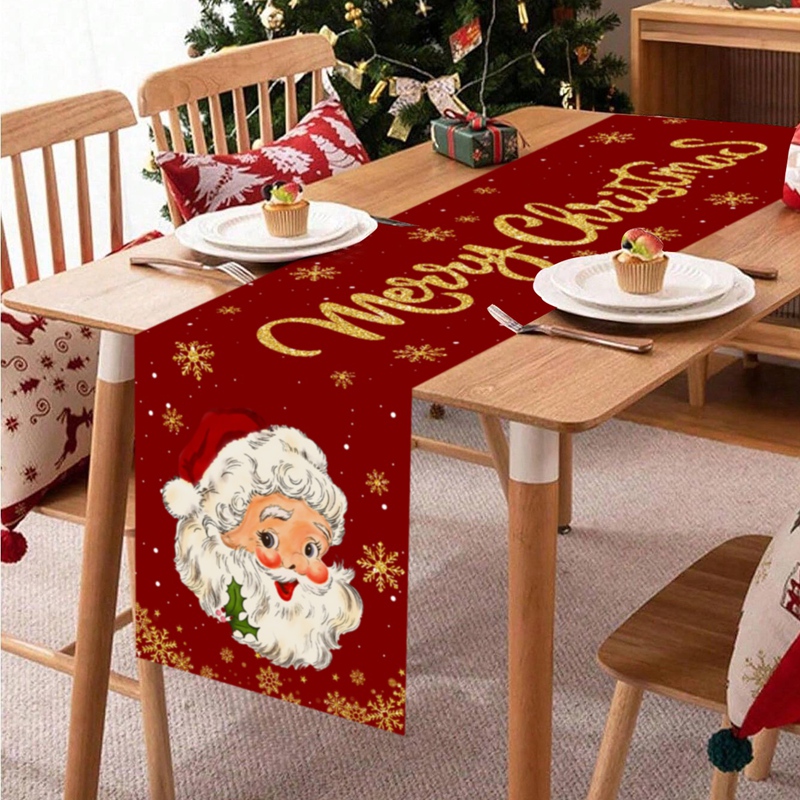 Christmas Table Runner - Рождественская дорожка на стол: украшение для