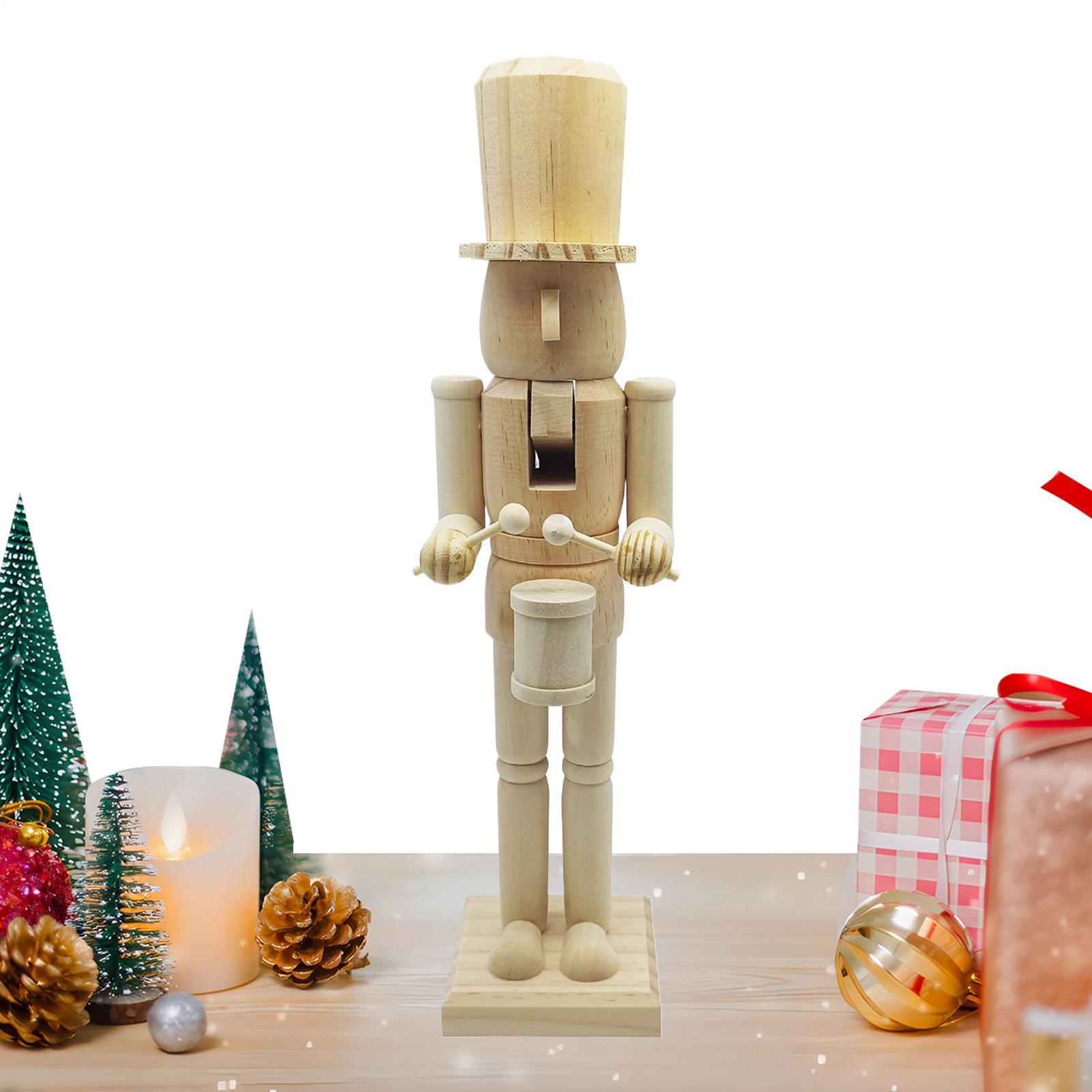 Nutcracker Figurine - Щелкунчик Декор 38 см Деревянная праздничная
