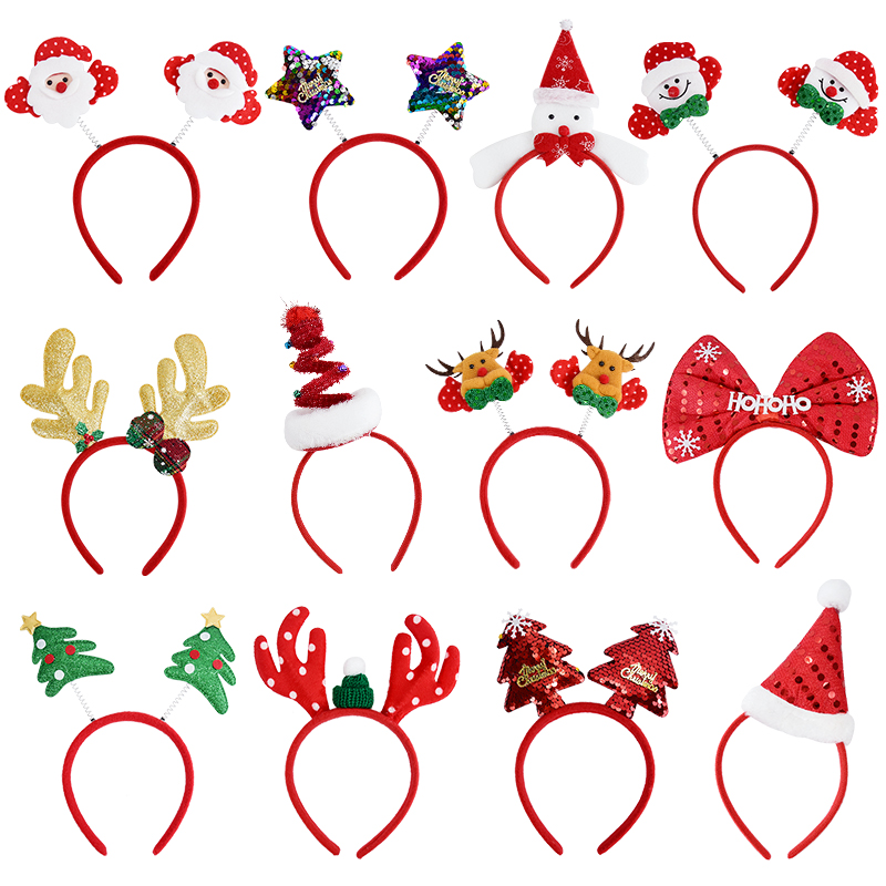 Reindeer Antlers Headband - Рождественская повязка на голову для детей