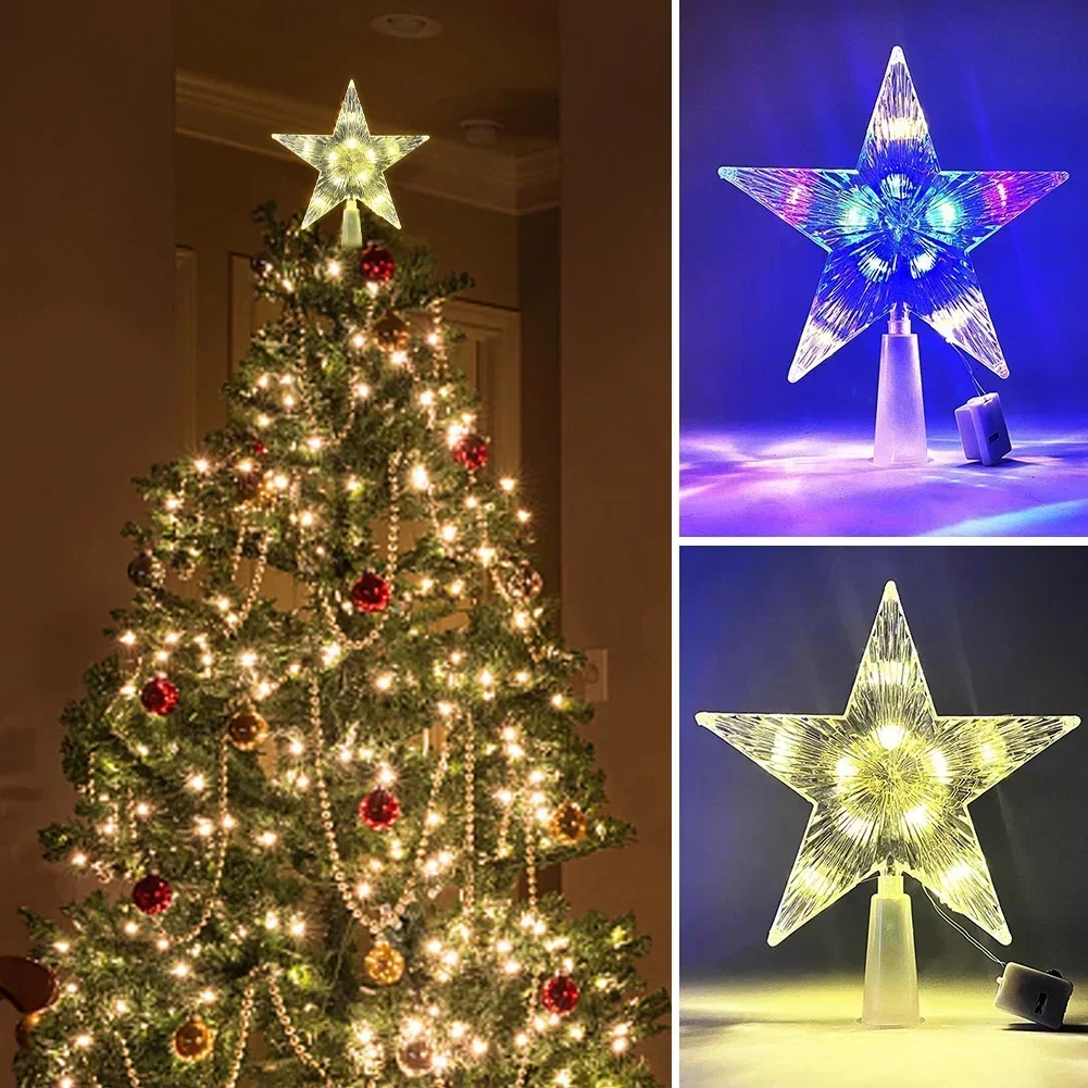 15 см светодиодные украшения д – обзор и цена Star Tree Topper