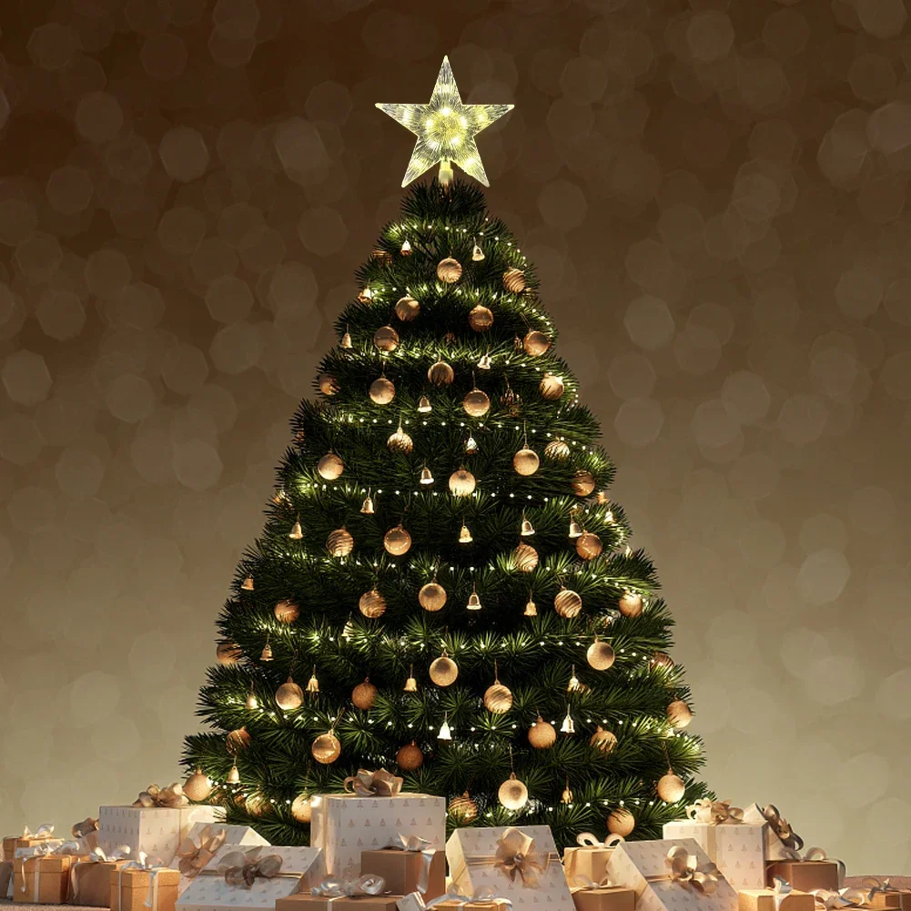 15 см светодиодные украшения д – обзор и цена Star Tree Topper