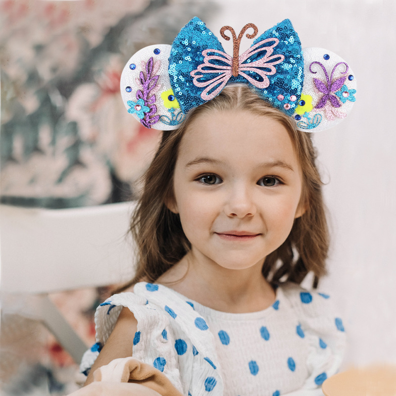 Повязка на голову с ушками Dis – обзор и цена Ribbon Bow Gift