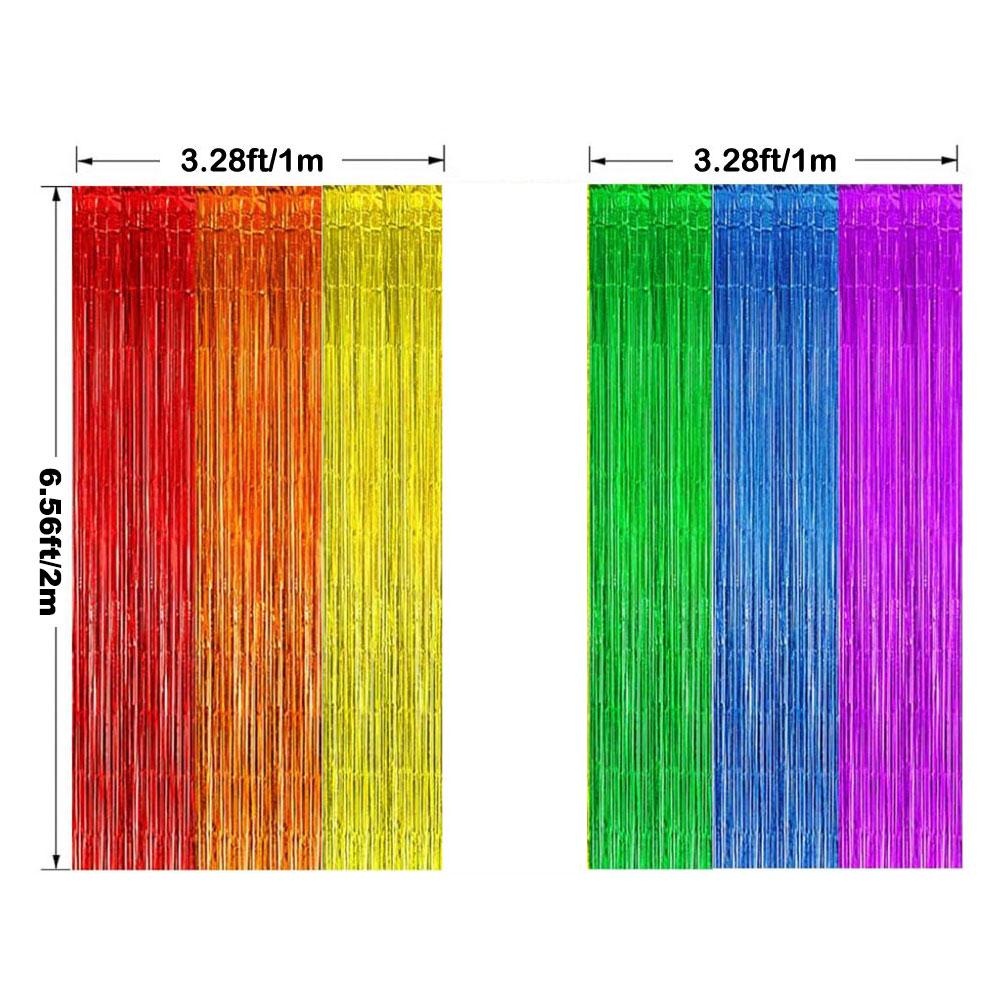 Декоративная гирлянда-штора с  – обзор и цена Tinsel Garland Decoration