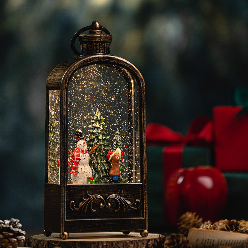 Освещенный Рождественский снеж – обзор и цена Snow Globe Musical