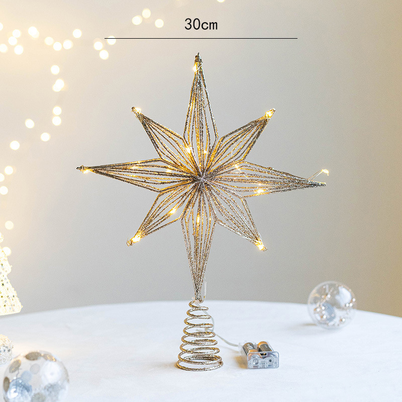 30 см светодиодный звездный то – обзор и цена Star Tree Topper