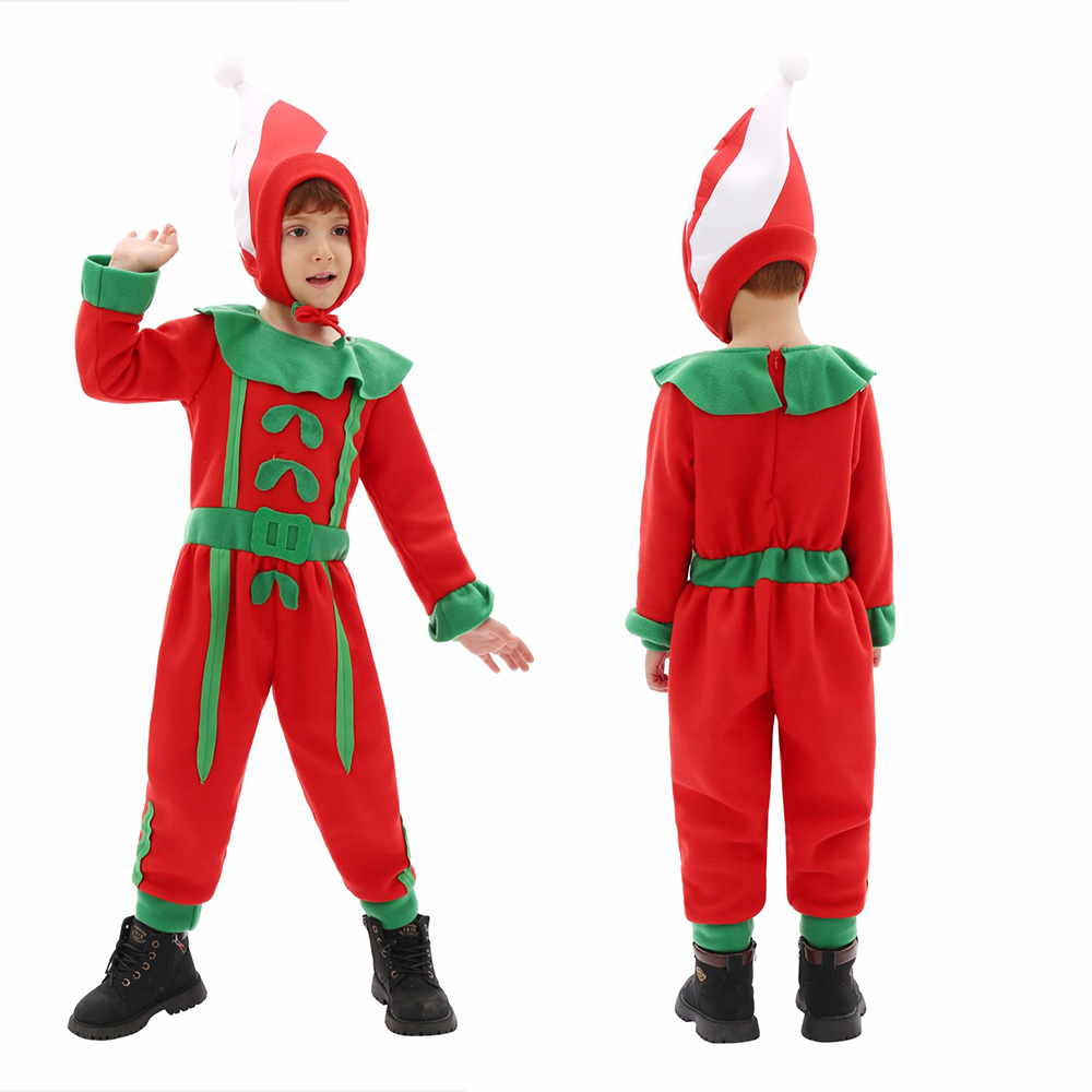 2025 Рождественский детский ка – обзор и цена Elf Costume Christmas