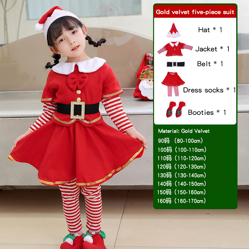 Детский рождественский комплек – обзор и цена Elf Costume Christmas