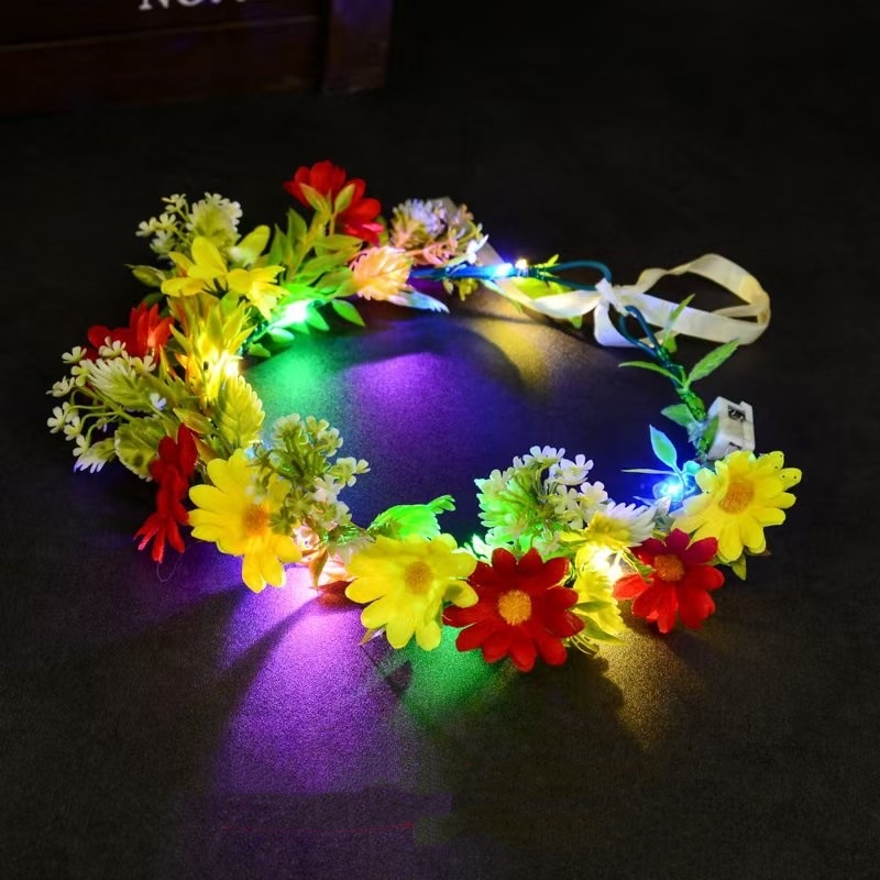 Светящийся цветочный венок с L – обзор и цена Led Fairy String Lights