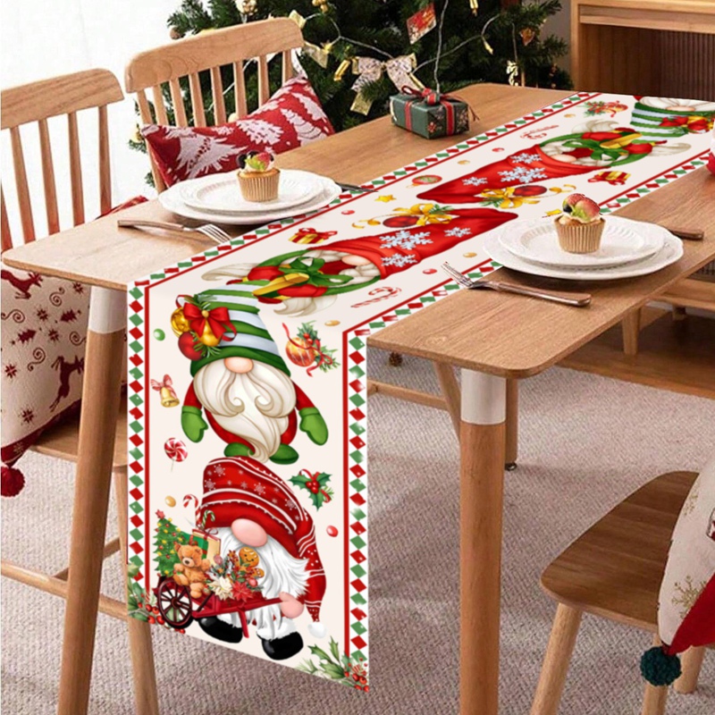 Рождественская дорожка для сто – обзор и цена Christmas Table Runner
