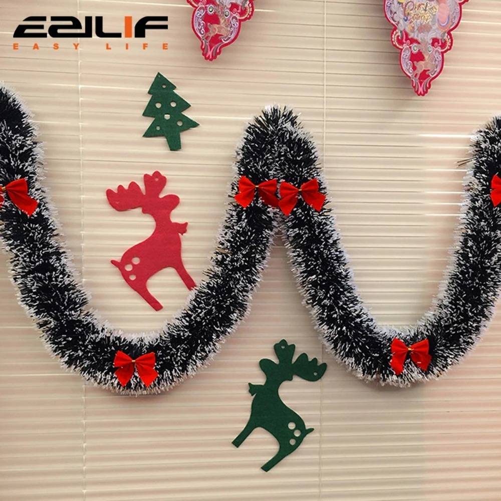 Рождественская гирлянда из миш – обзор и цена Tinsel Garland Decoration