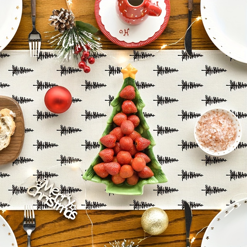 Простая рождественская елка, д – обзор и цена Christmas Table Runner