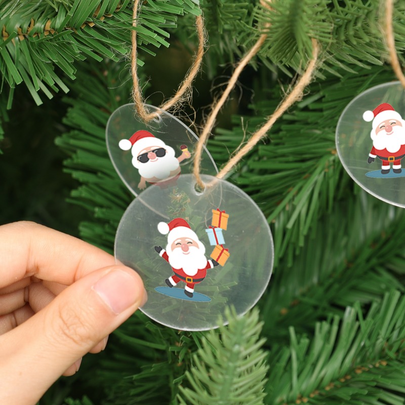 5/100 шт. Прозрачные акриловые – обзор и цена Christmas Stocking Hanging