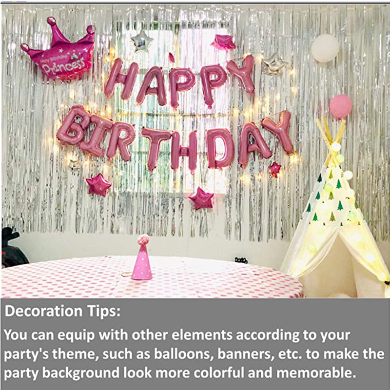 Недорогие металлические гирлян – обзор и цена Tinsel Garland Decoration