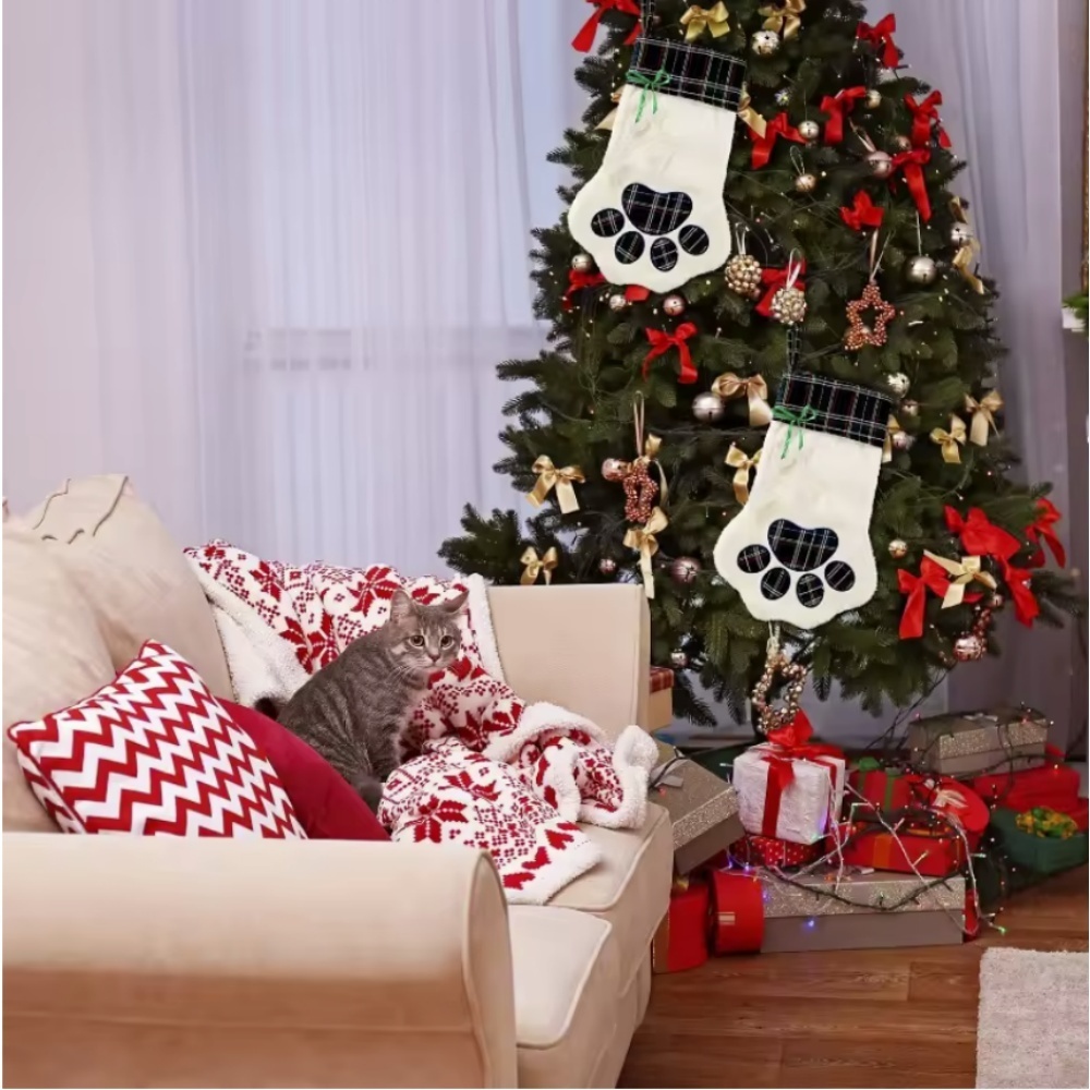 Рождественские носки, новогодн – обзор и цена Christmas Stocking Hanging