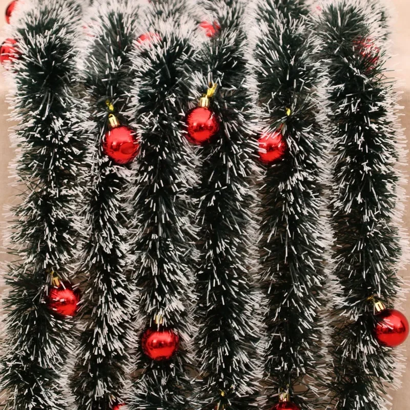Рождественская мишура, ленты,  – обзор и цена Tinsel Garland Decoration