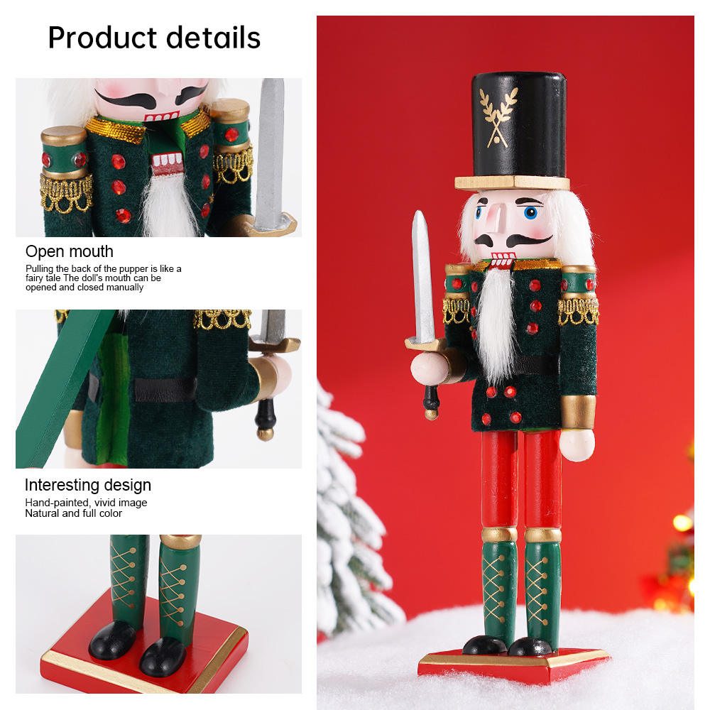 30 см Рождественский гайковёр, – обзор и цена Nutcracker Figurine