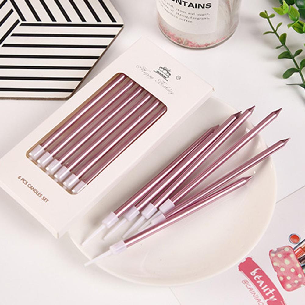 6/18 шт. металлические золотые – обзор и цена Holiday Candle Set