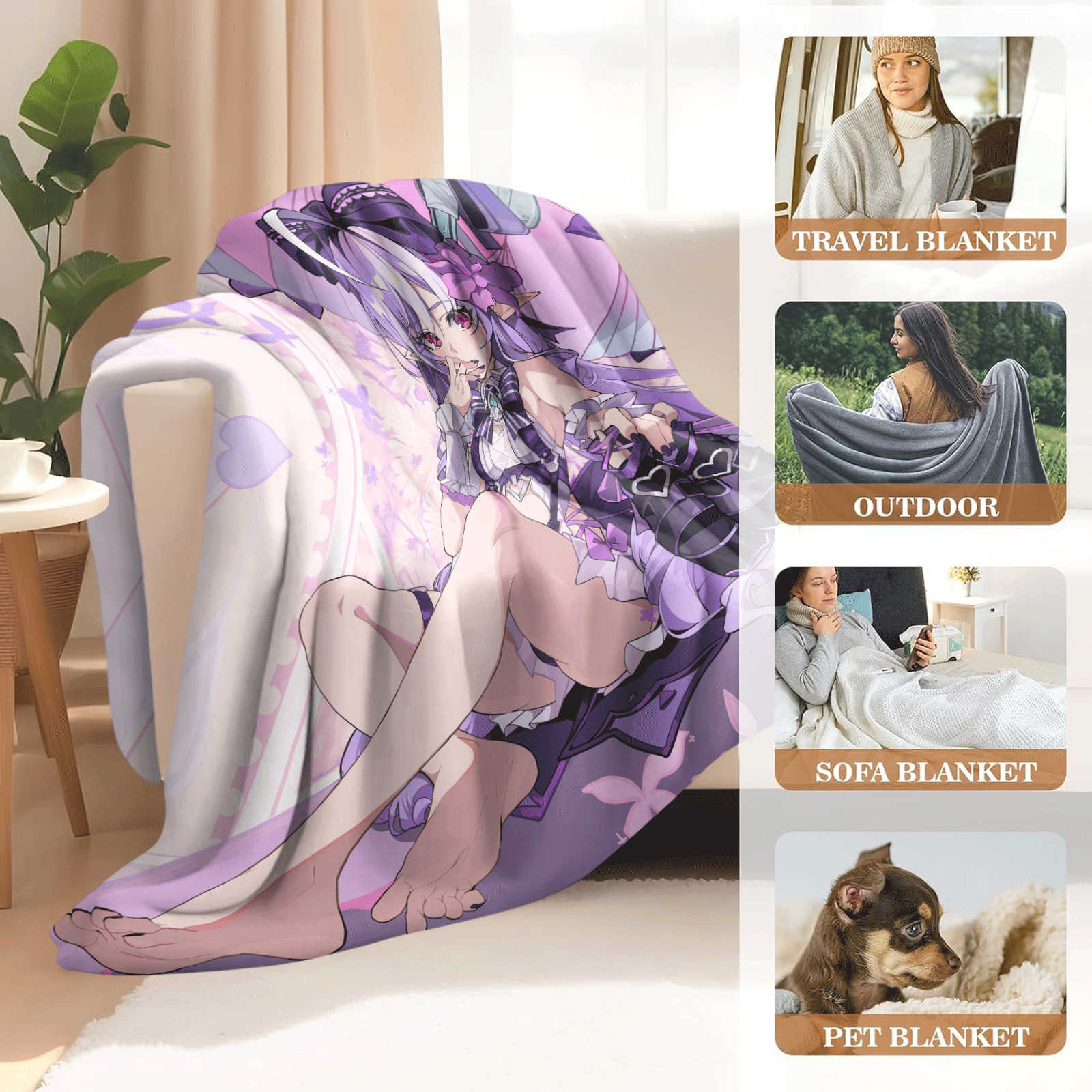 Фланелевое одеяло с рисунком Z – обзор и цена Christmas Throw Blanket