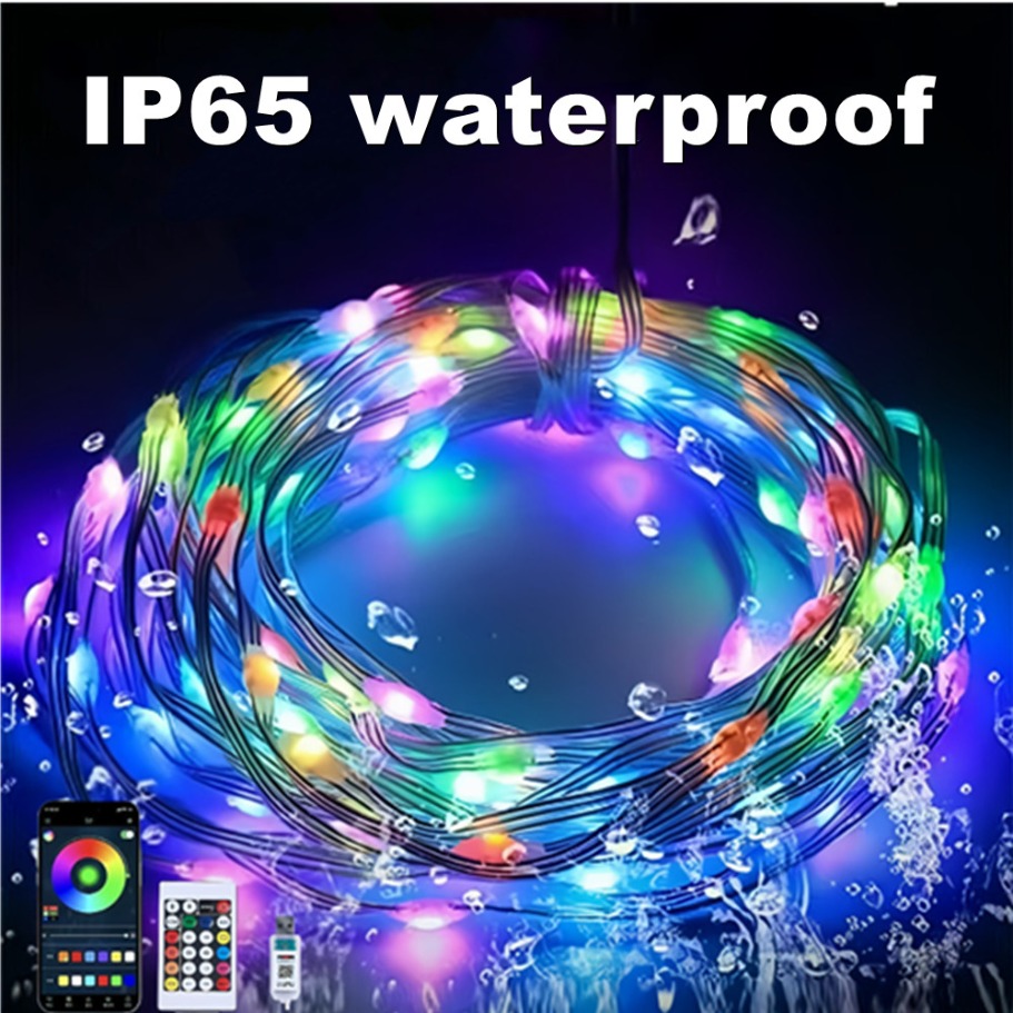 WS2812B светодиодный светильни – обзор и цена Led Fairy String Lights