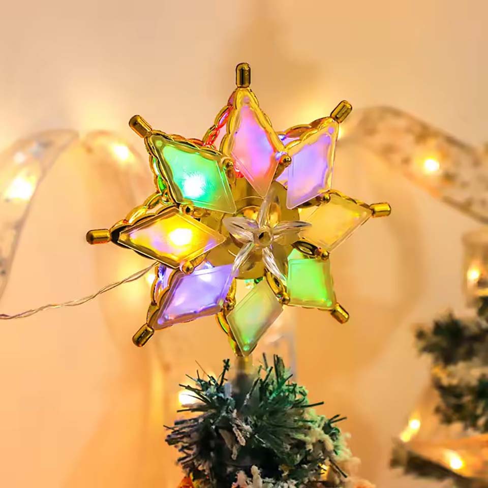 Светодиодная гирлянда-звезда н – обзор и цена Star Tree Topper