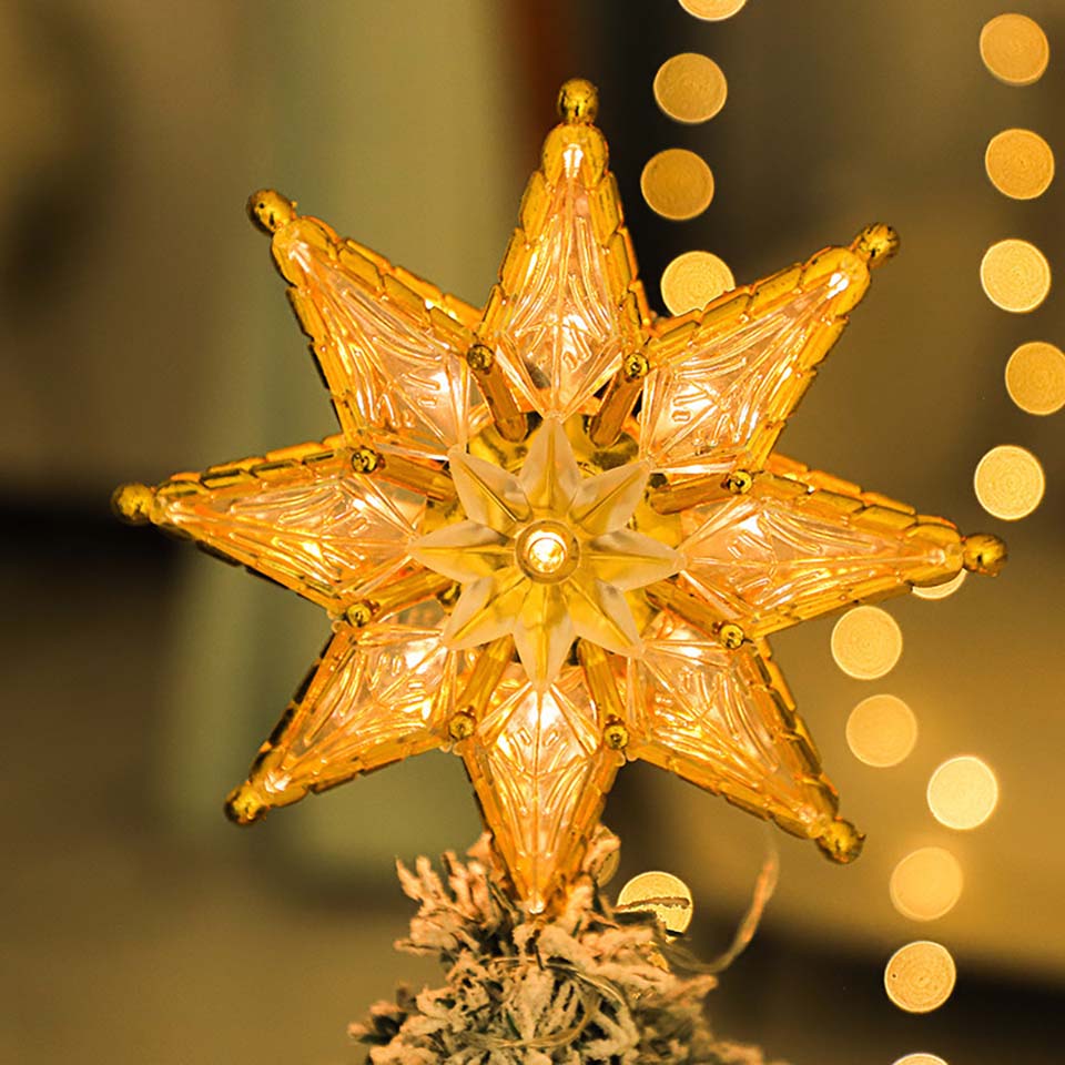 Светодиодная гирлянда-звезда н – обзор и цена Star Tree Topper