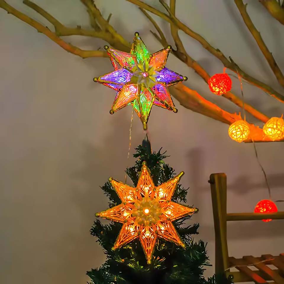 Светодиодная гирлянда-звезда н – обзор и цена Star Tree Topper