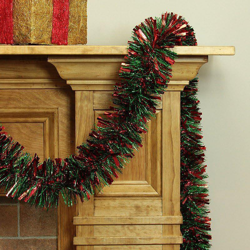 2/10 м Рождественская мишура,  – обзор и цена Tinsel Garland Decoration