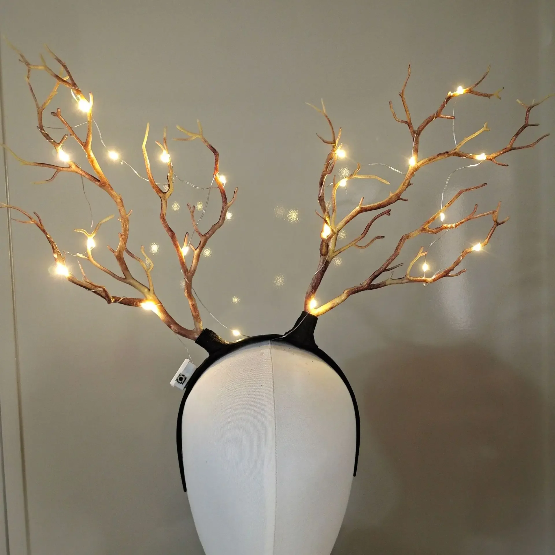 Женская светящаяся повязка на  – обзор и цена Reindeer Antlers Headband
