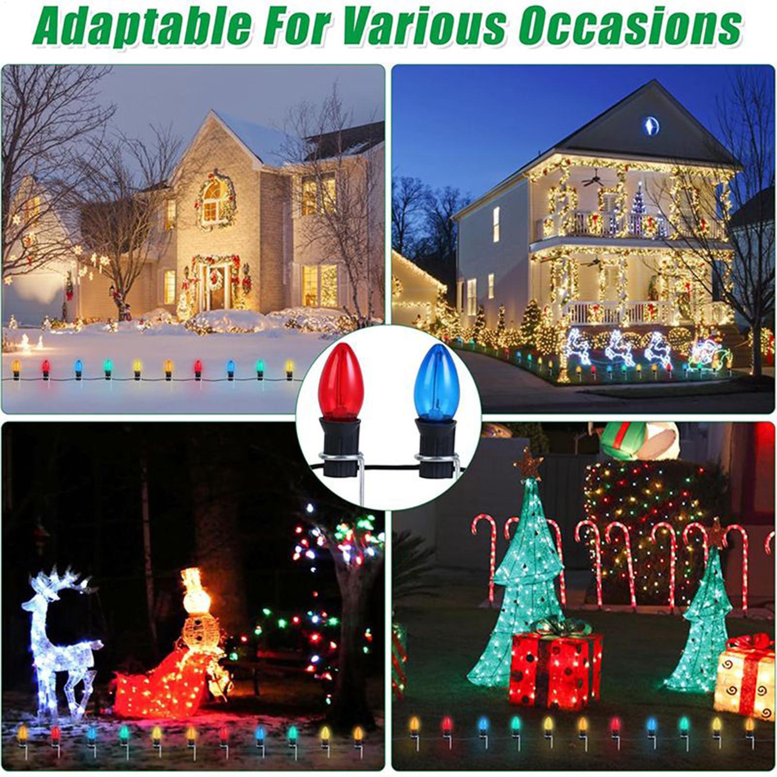 Рождественские световые колья  – обзор и цена Christmas Lights Outdoor