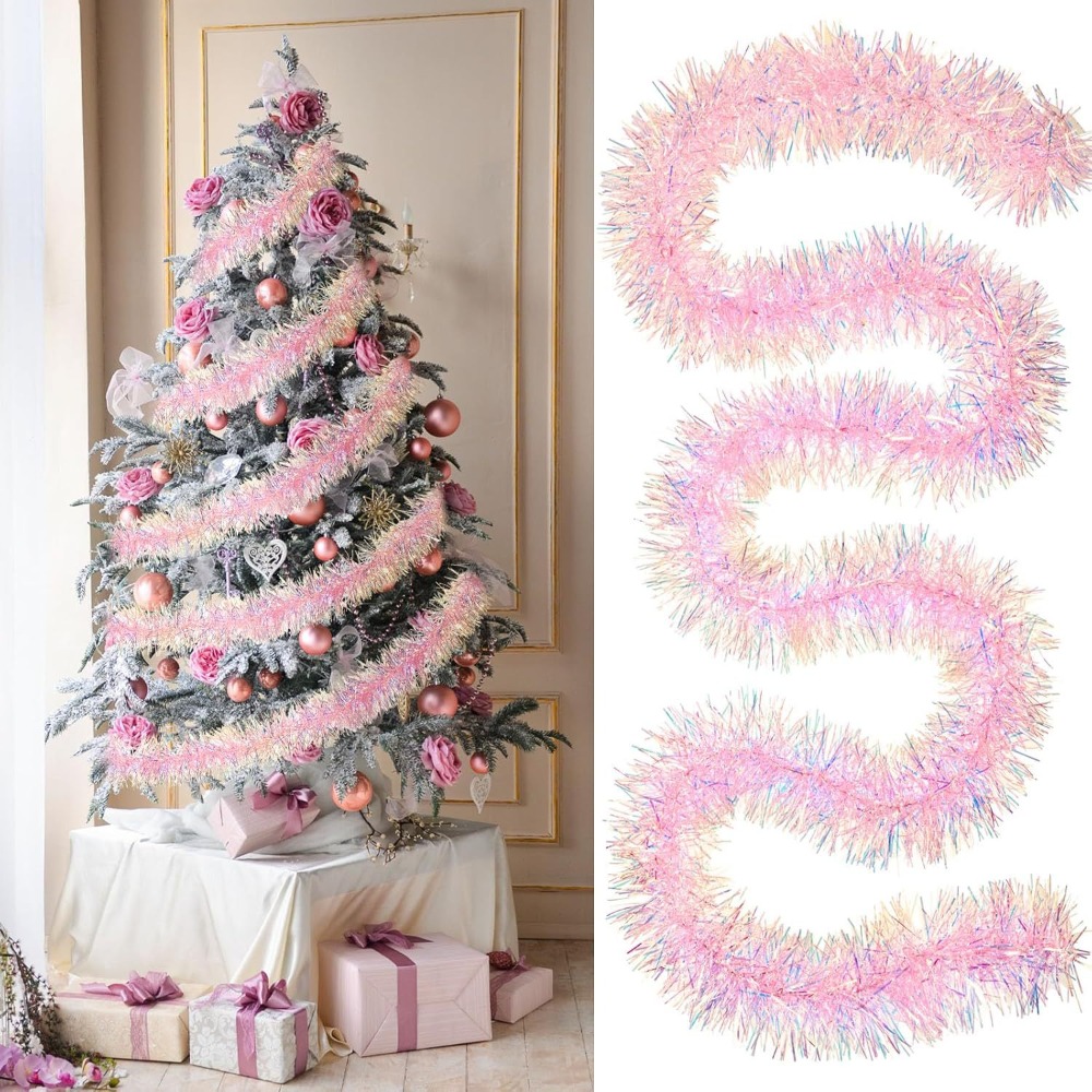 2М/9СМ Рождественская декорати – обзор и цена Tinsel Garland Decoration