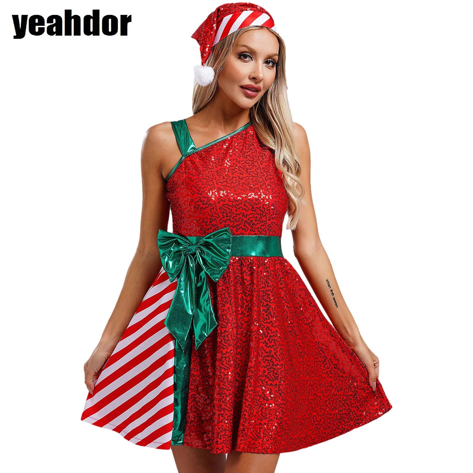 Рождественское платье Санта-Кл – обзор и цена Elf Costume Christmas