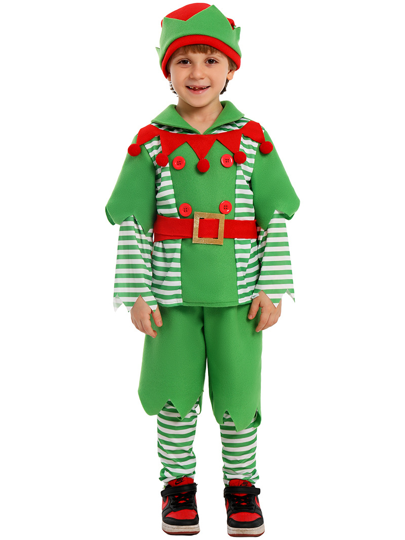 2025 Рождественский детский ка – обзор и цена Elf Costume Christmas