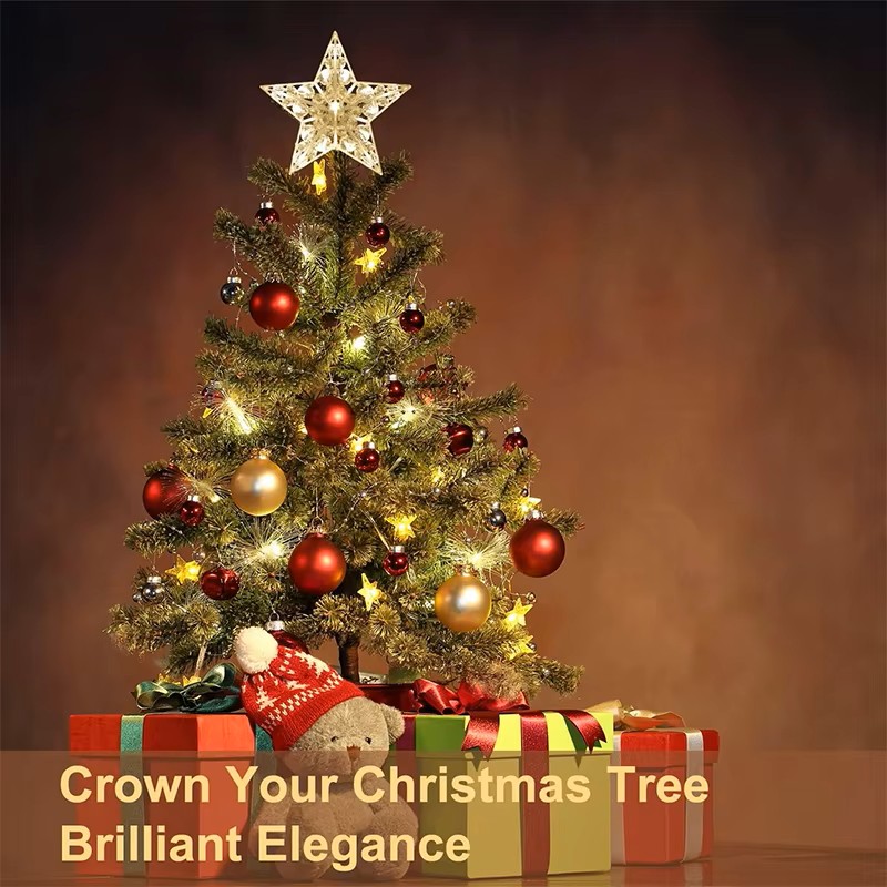 Светящаяся пятиконечная звезда – обзор и цена Star Tree Topper