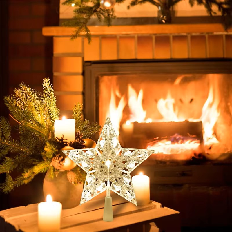 Светящаяся пятиконечная звезда – обзор и цена Star Tree Topper