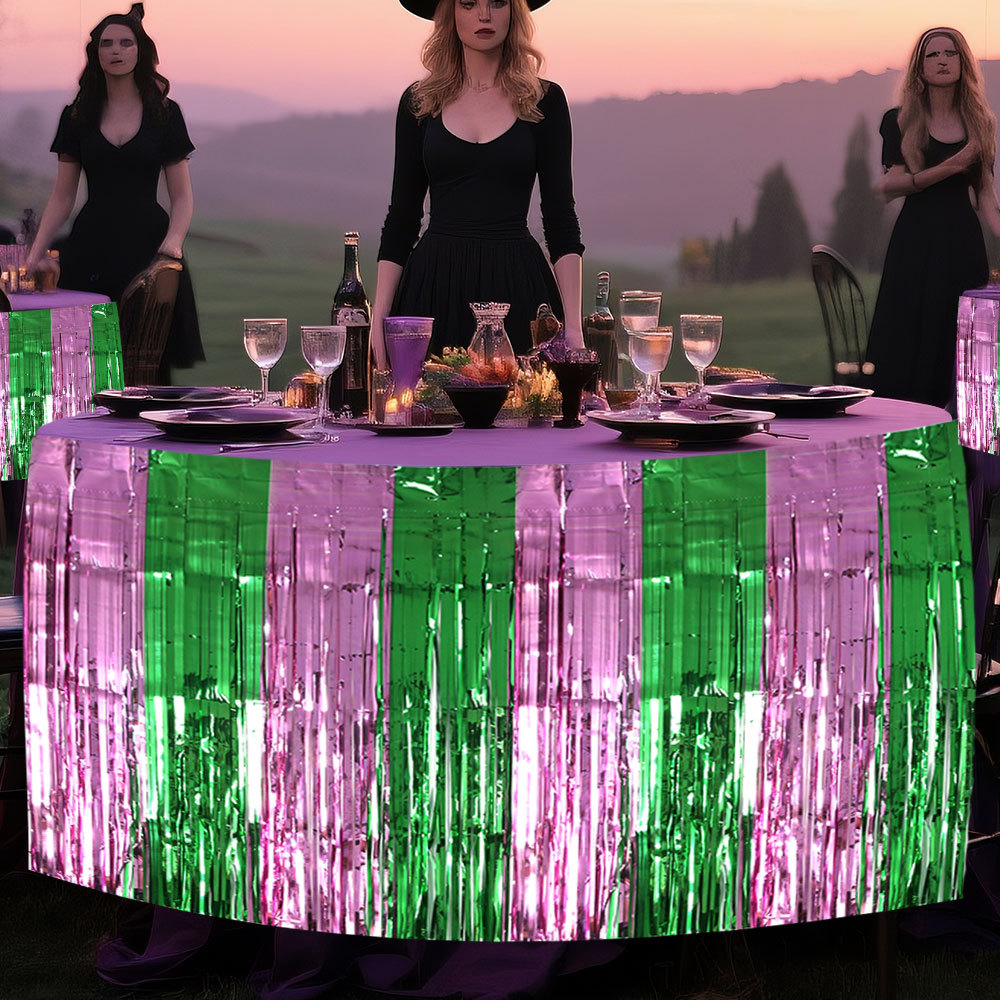 Декор стола Wicked Witch Party – обзор и цена Tinsel Garland Decoration