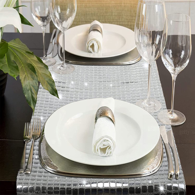 Блестящая зеркальная золотая/с – обзор и цена Christmas Table Runner