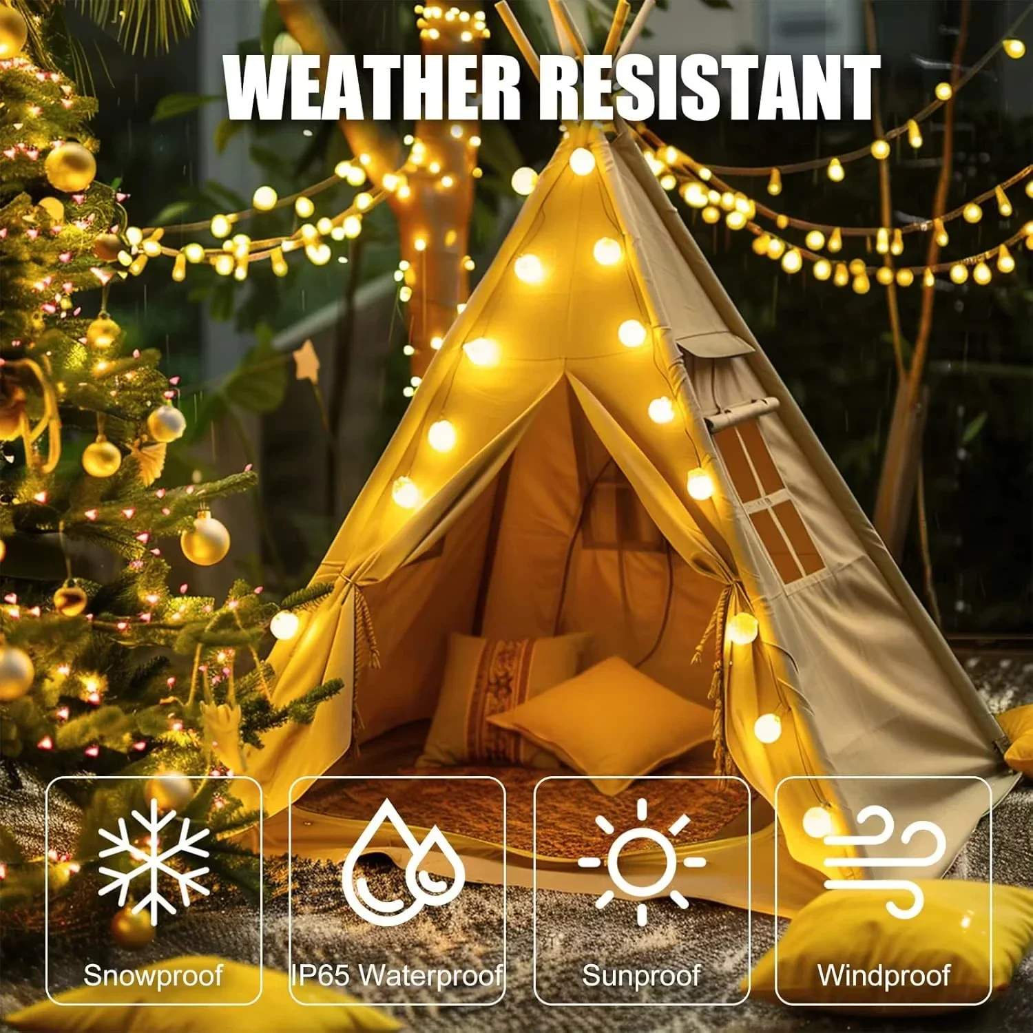 USB светодиодные шаровые гирля – обзор и цена Led Fairy String Lights