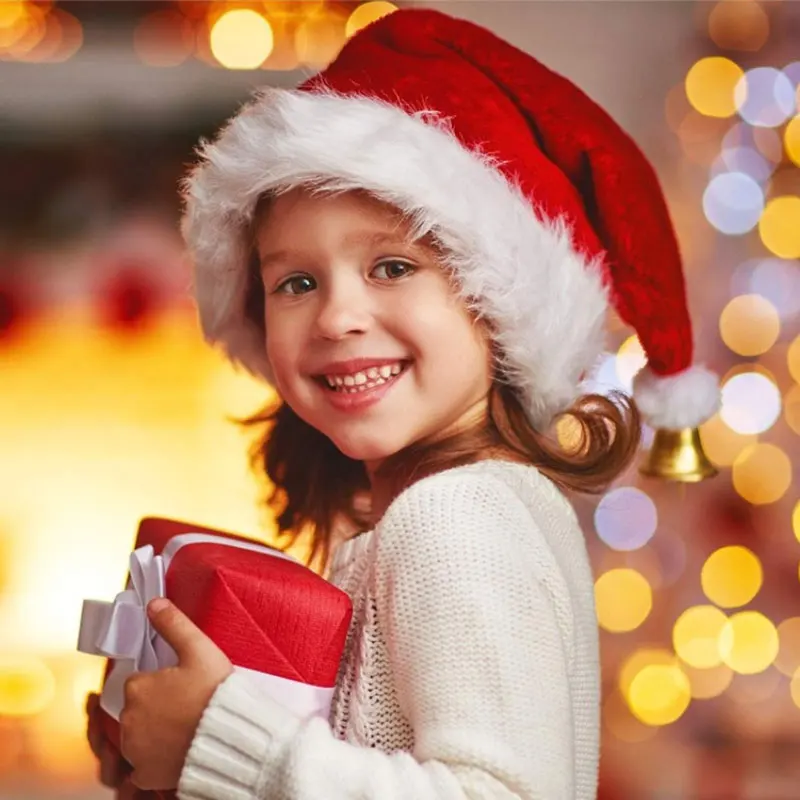 Новогодняя шапка Санты, длинна – обзор и цена Santa Hat Plush