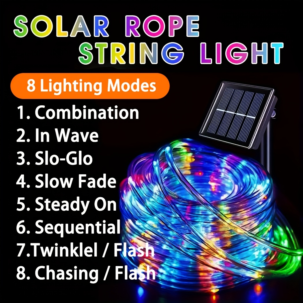 Уличные солнечные светодиодные – обзор и цена Led Fairy String Lights