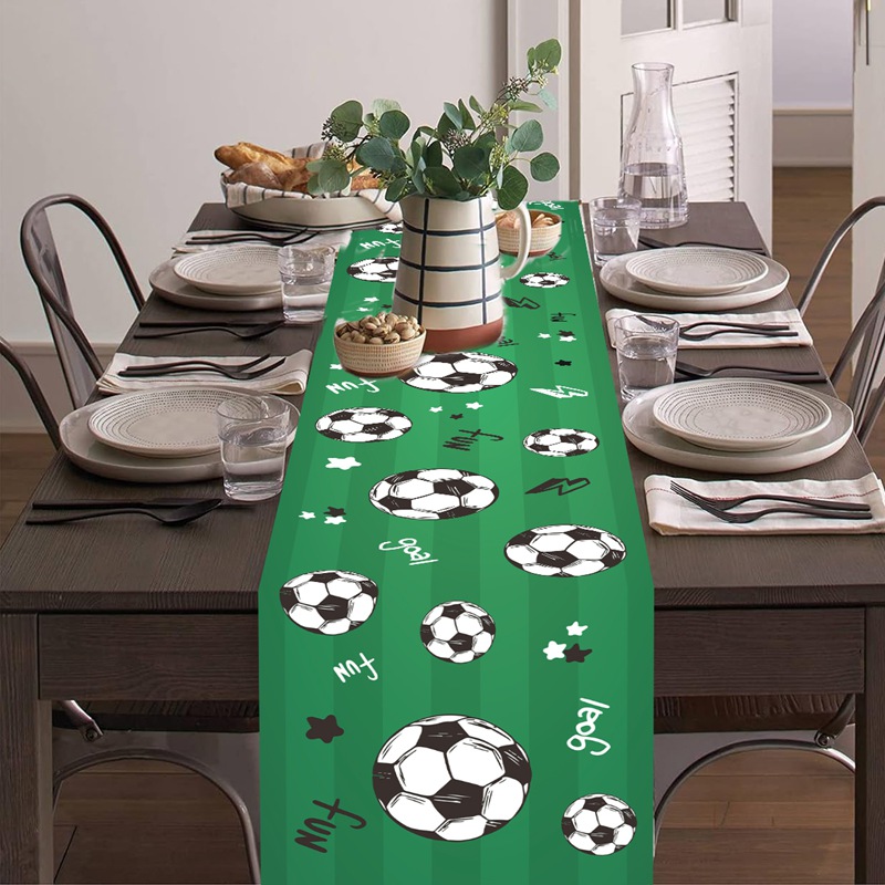 1 шт., футбольная/футбольная в – обзор и цена Christmas Table Runner