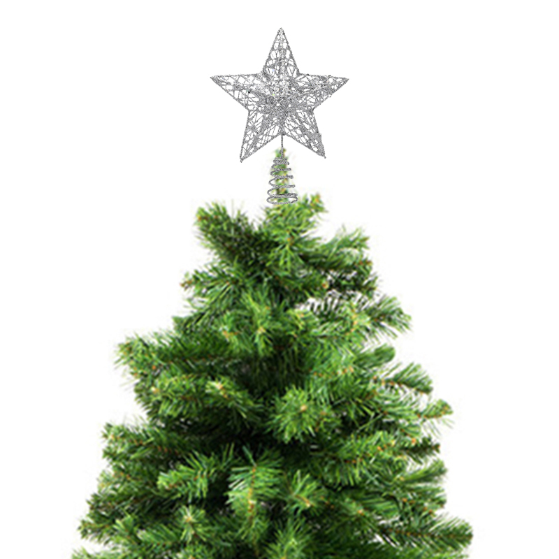 1 шт., золотой/серебристый/кра – обзор и цена Star Tree Topper