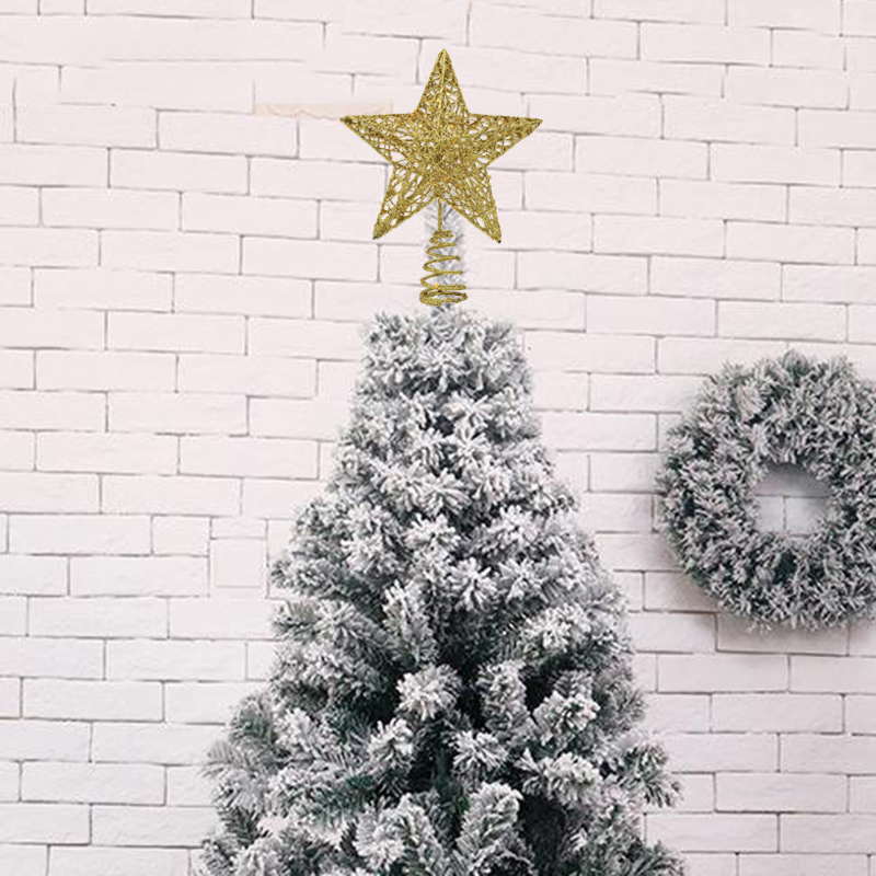 1 шт., золотой/серебристый/кра – обзор и цена Star Tree Topper